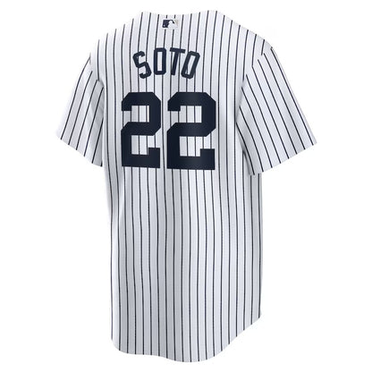 New York Yankees Juan Soto White Home Replica Player Baseball Jersey