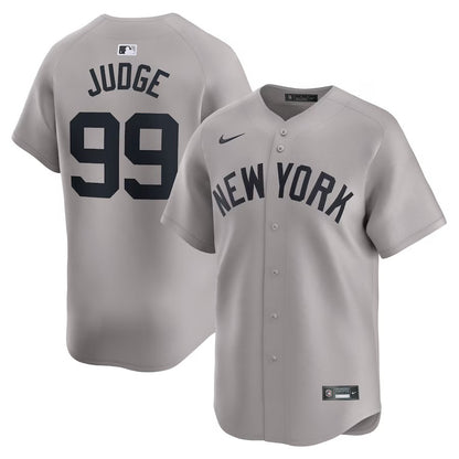 New York Yankees Aaron Judge Gray Away Limited Player Baseball Jersey