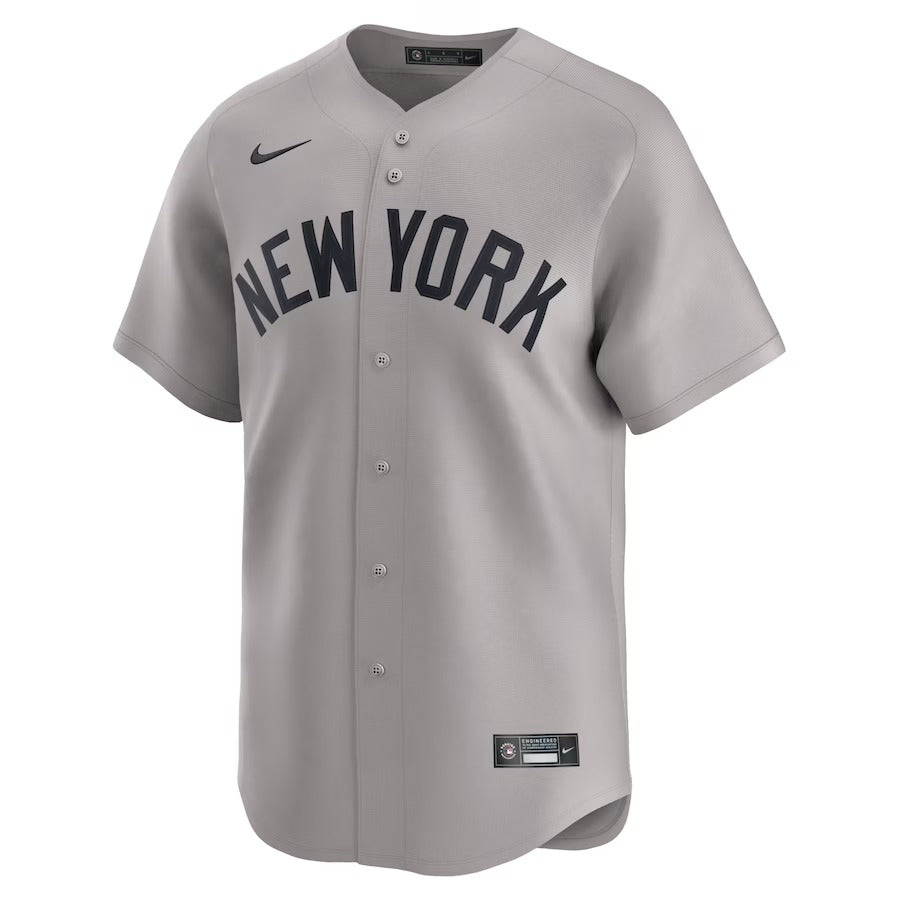 New York Yankees Aaron Judge Gray Away Limited Player Baseball Jersey