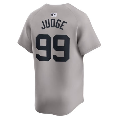 New York Yankees Aaron Judge Gray Away Limited Player Baseball Jersey