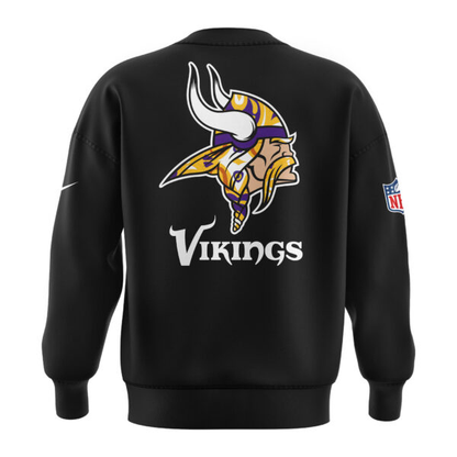 Premium Minnesota Vikings Merch - Vikings 2025 Native American Heritage Month Premium Limited Sweatshirt - Gear Up For Game Day