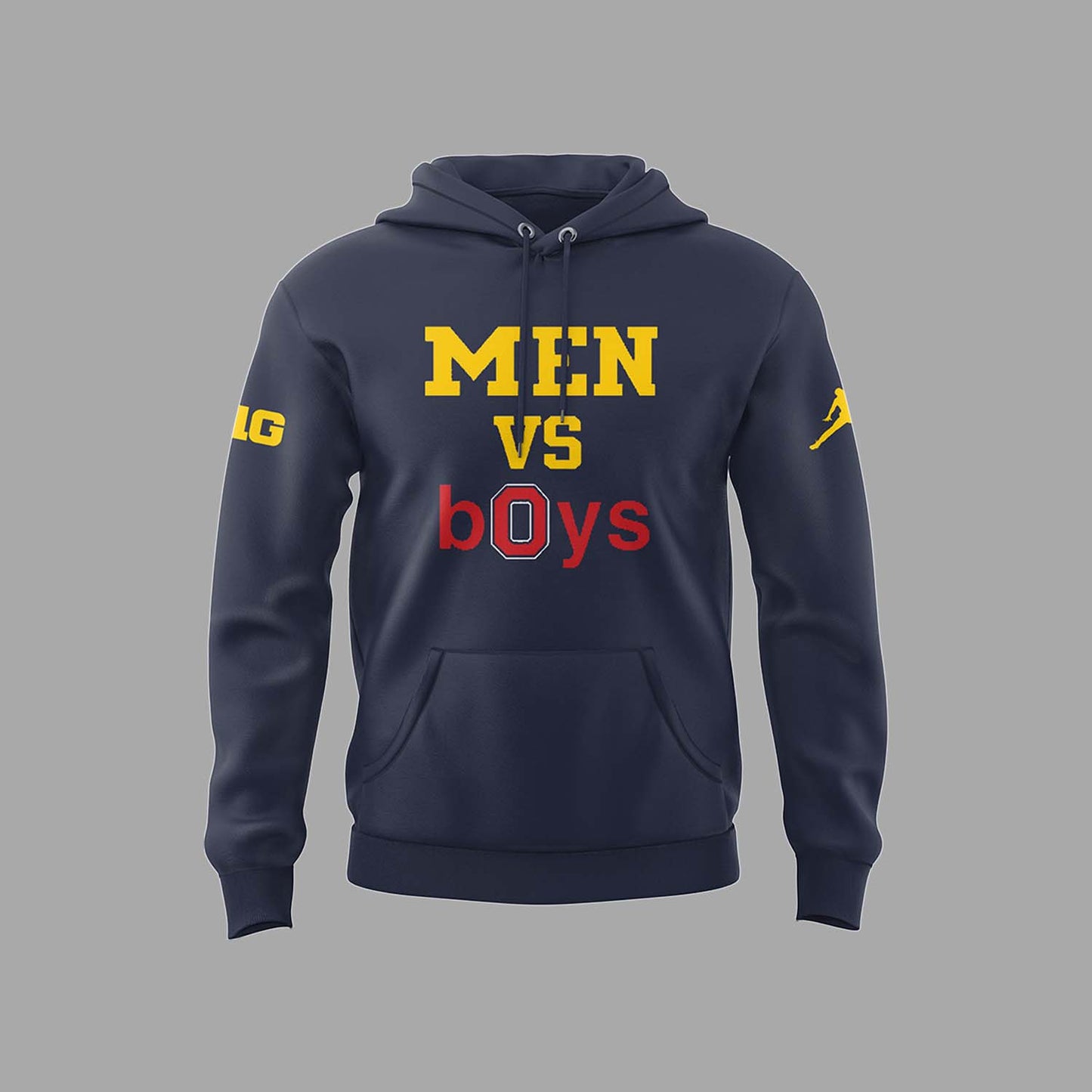 Limited Edition Michigan Wolverines “Men vs Boys” Hoodie 2024