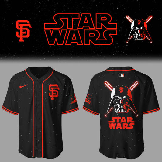 San Francisco Giants Baseball Jersey Stars Wars SFG05