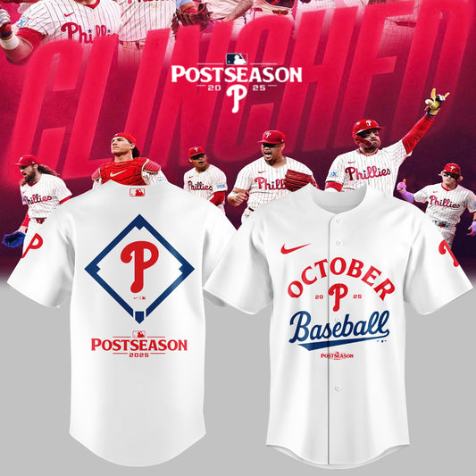 _ Philadelphia Phillies Baseball Jersey - 2025 October ready POSTSEASON