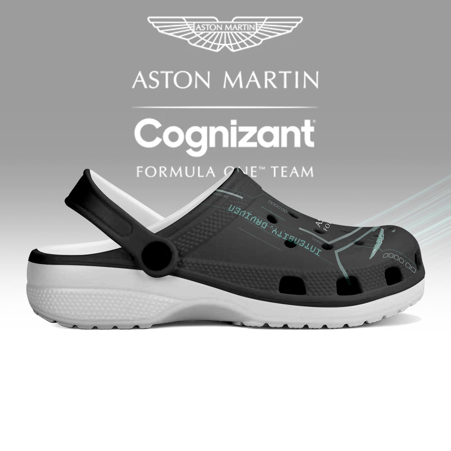 Aston Martin F1 team Crocs Crocband Clogs Shoes Comfortable For Men Women