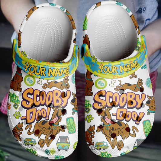 Scooby-Doo Crocs Crocband Clogs Shoes Comfortable For Men Women