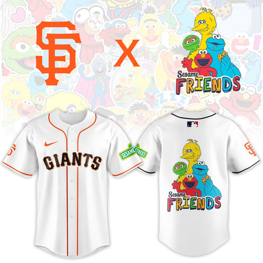 San Francisco Giants 2025 Sesame Street Night Limited Jersey