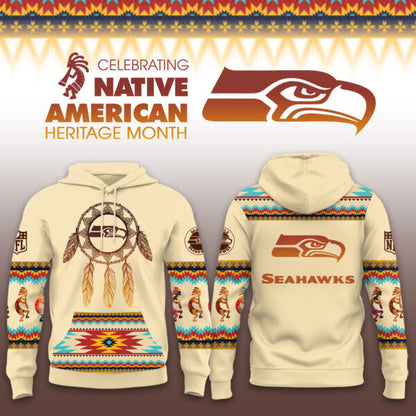 __Seattle Seahawks Native American Heritage Limited Hoodie