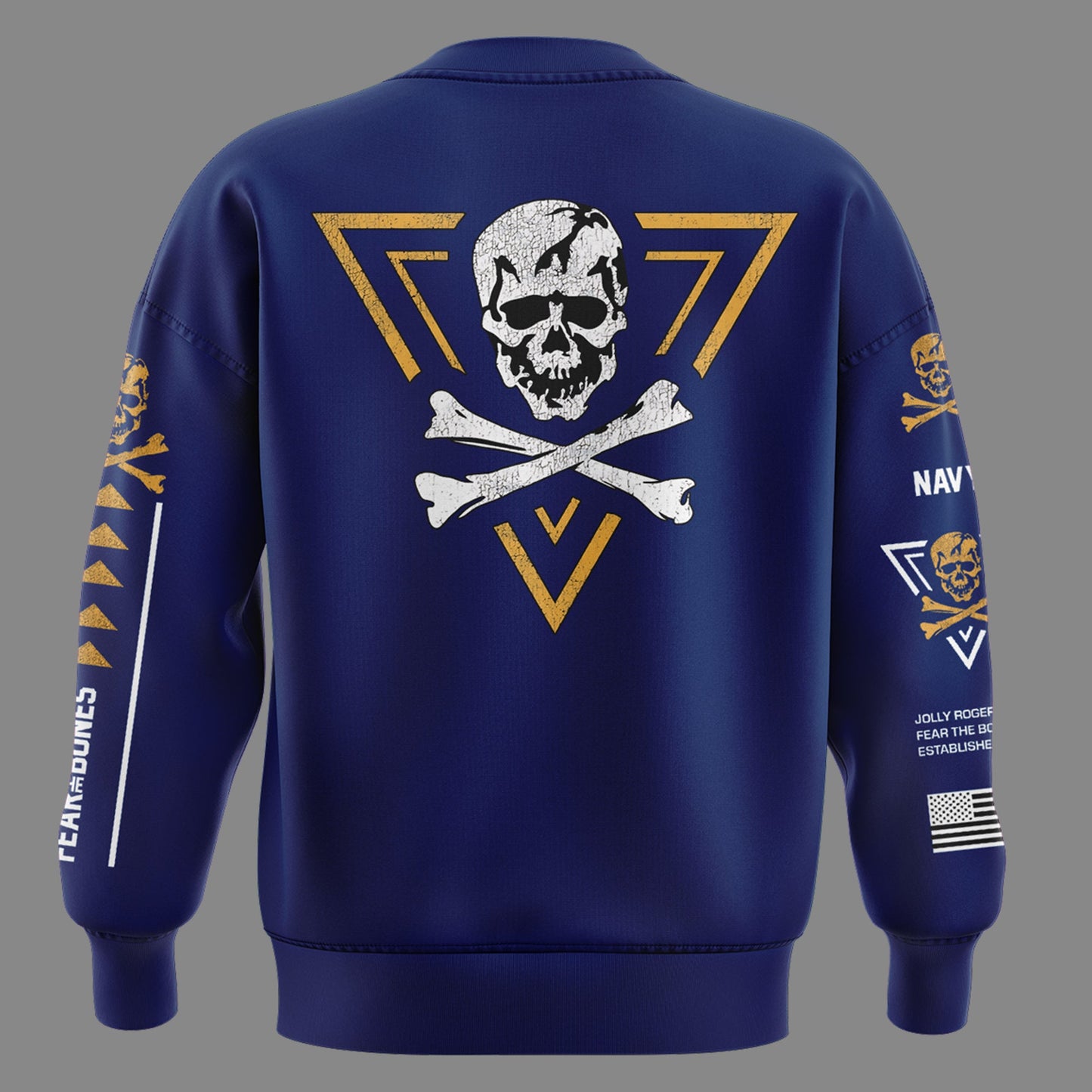 Special New Jolly Rogers Navy Midshipmen Sweatshirt