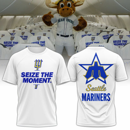 SEA “Seize The Moment” Retro Trident Tshirt