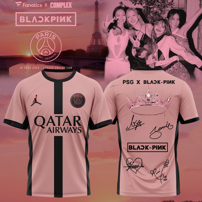 PSG x BLACKPINK Limited Edition 2025 New Jersey