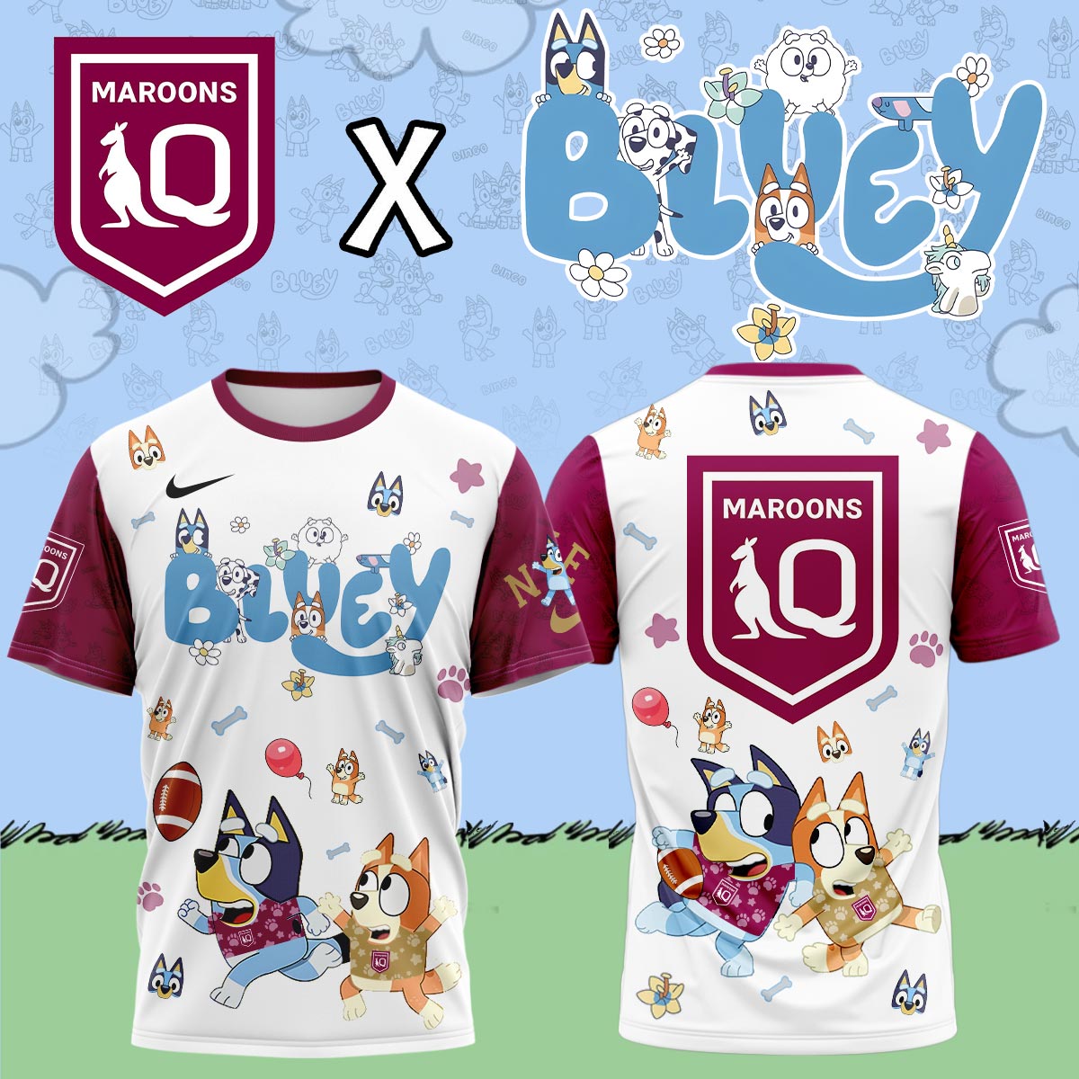 Queensland – Bluey and Bingo T-Shirt