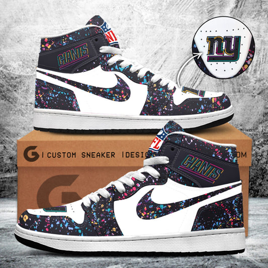 New York Giants Crucial Catch 2025 AJ1 Sneaker – TANTN15706