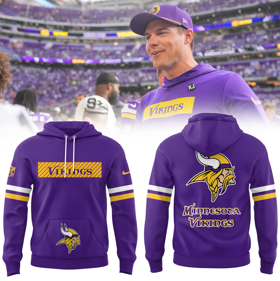 Premium Minnesota Vikings Merch - 2025 Limited Edition Hoodie - Gear Up For Game Day
