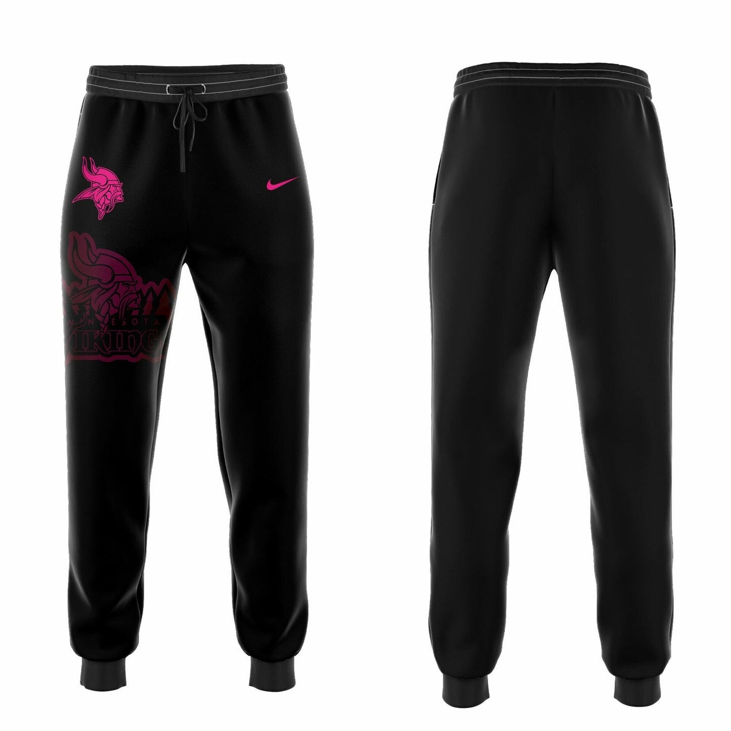 Premium Minnesota Vikings Merch - Minnesota Vikings Football - Limited Intercept Cancer 2025 White Hoodie - Gear Up For Game Day