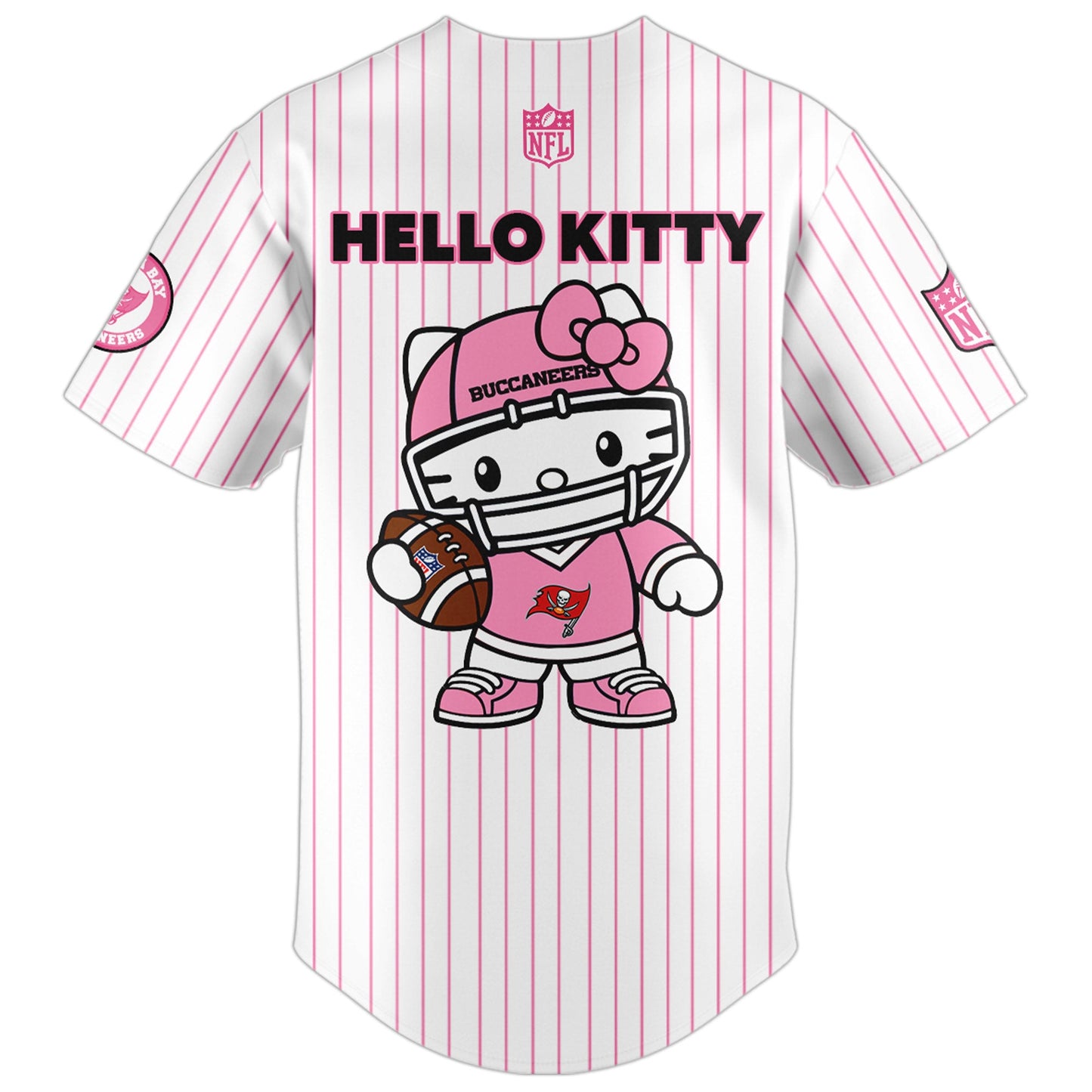 Premium Minnesota Vikings Merch - Minnesota Vikings X Kitty Pink Baseball Jersey Limited Edition - Gear Up For Game Day