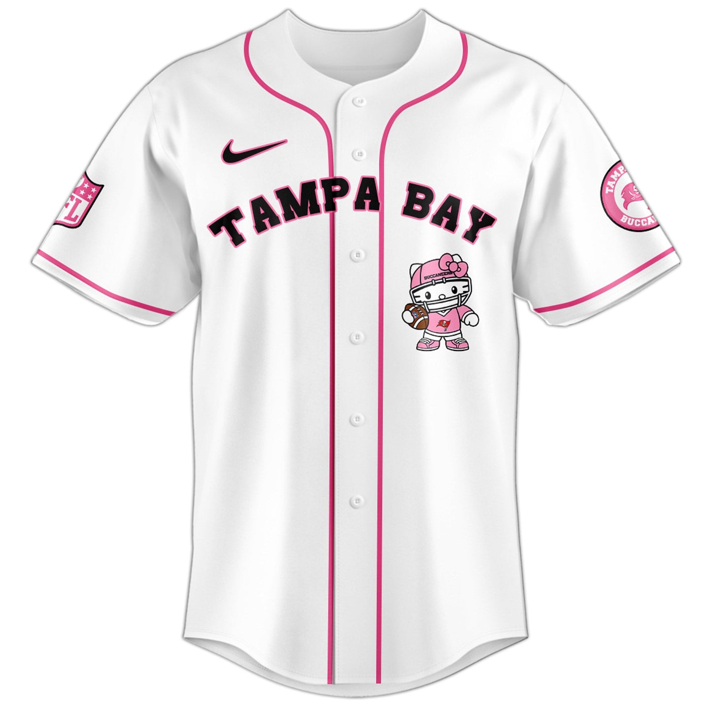 Premium Minnesota Vikings Merch - Minnesota Vikings X Kitty Pink Jersey Limited Edition - Gear Up For Game Day