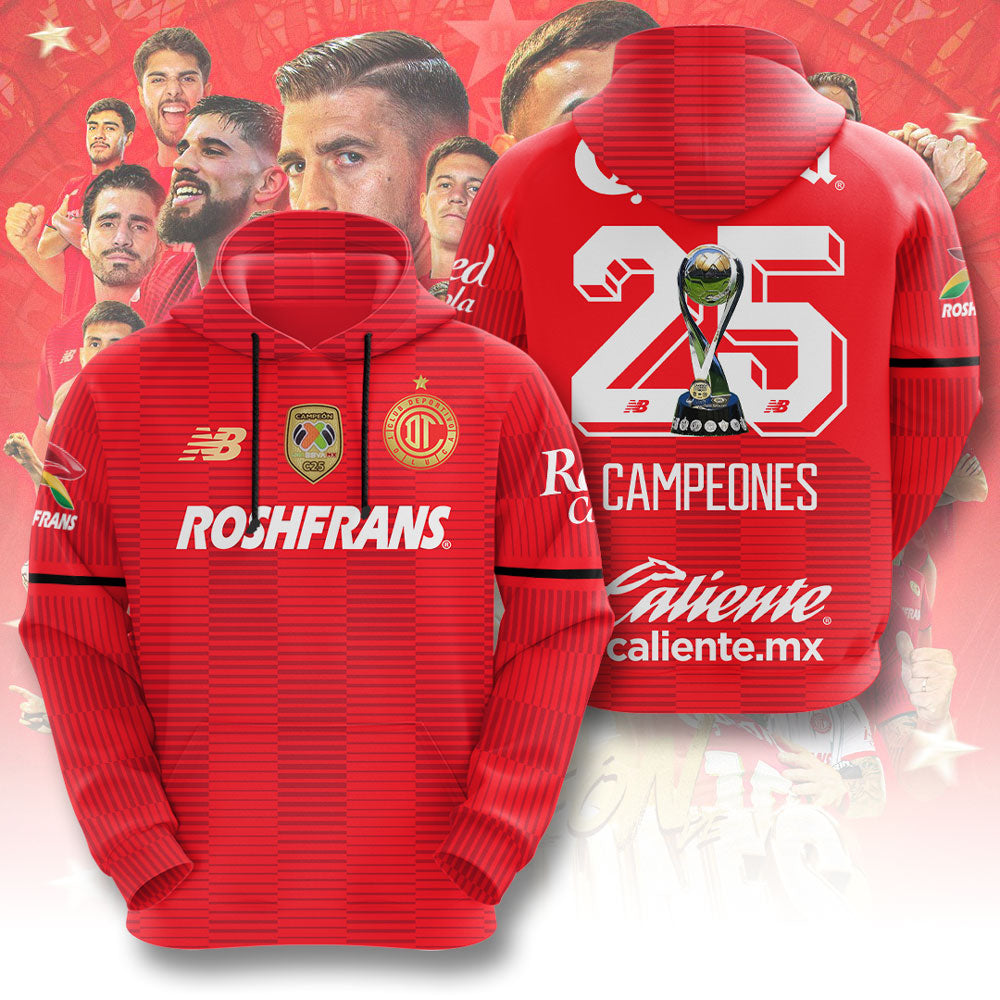 Toluca Campeón de Campeones 2025 T-Shirt