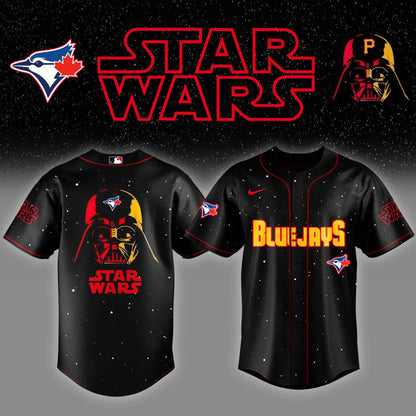.Toronto Blue Jays x Stars Wars Night Baseball Jersey Editions Limited