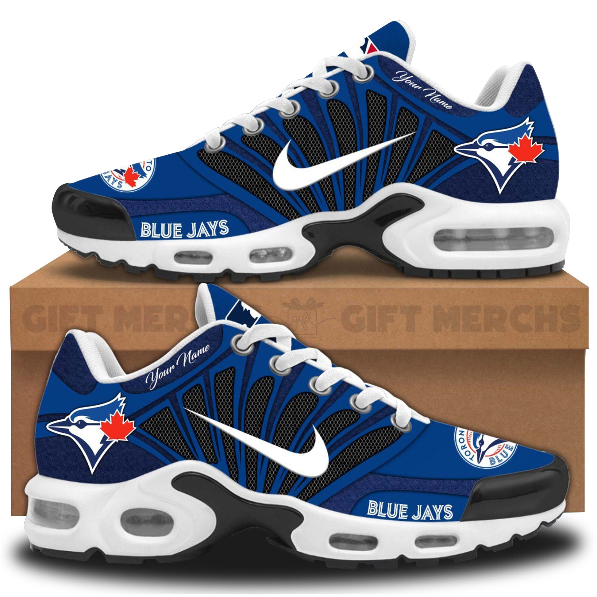Toronto Blue Jays Customized Sport Shoes PT66039