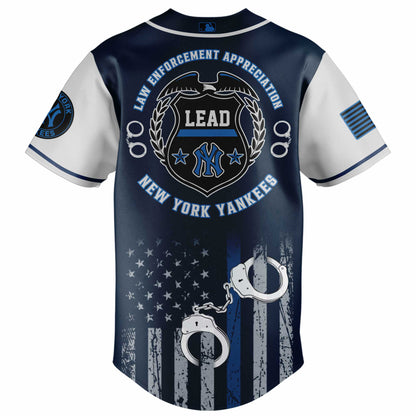 .   New York Yankees MLB x Law Enforcement Appreciation Day Jersey Limited