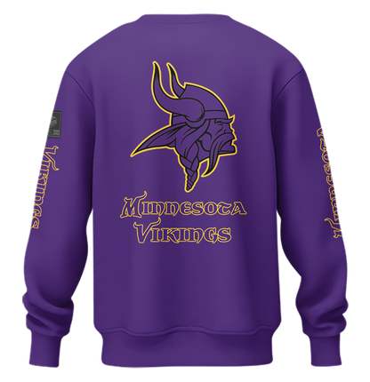 Premium Minnesota Vikings Merch - Limited Edition Viking x UNRL Vol 4 Sweatshirt 2025 - Gear Up For Game Day