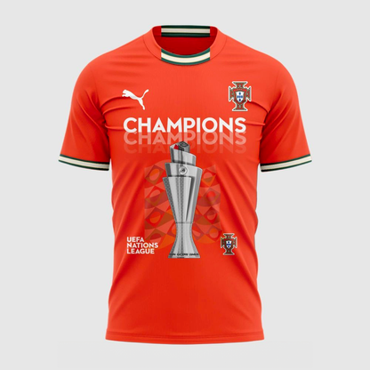 Portugal UEFA Nations League 2025 Champions T-Shirt