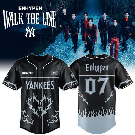 Enhypen Walk The Line Tour 2025 Jersey Editions Limited