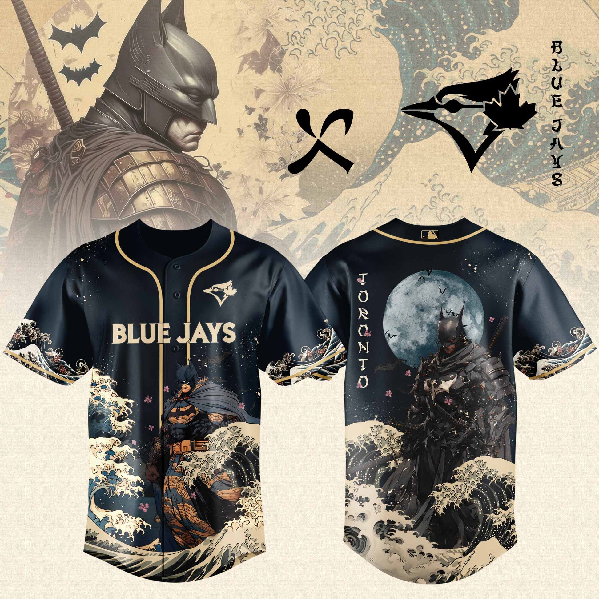 Toronto Blue Jays x Batman Night Limited Edition Jersey 2025