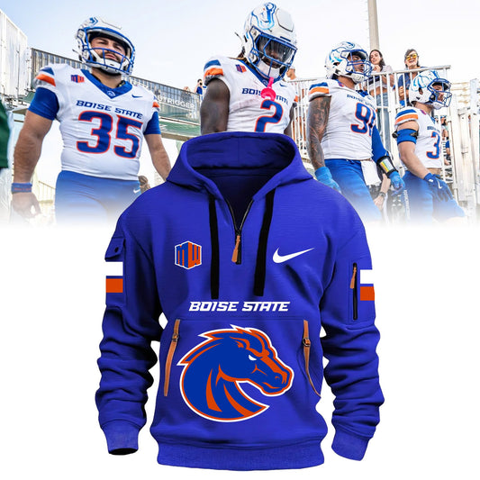 Boise State BroncosQuarter Zip Hoodie