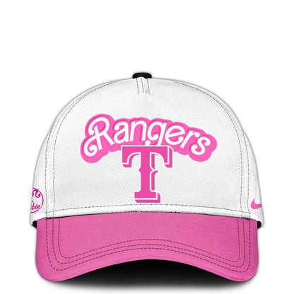 .    Texas Rangers MLB x Barbie Night Game Limited Edition Hoodie 2025