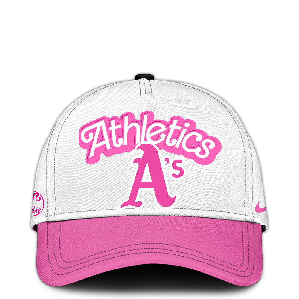 .    Oakland Athletics MLB x Barbie Night Game Limited Edition Hoodie 2025