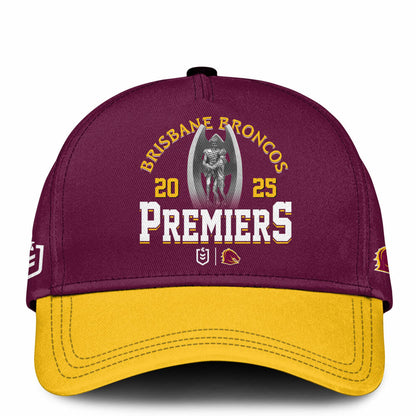 B.Broncos NRL Finals 2025 Champions Signature Combo Shirt