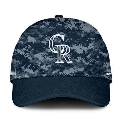 _Colorado Rockies MLB x Navy Military Appreciation Night Jersey Editions Limited 2025 V5
