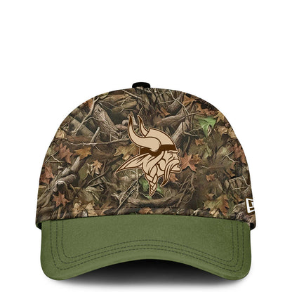 Premium Minnesota Vikings Merch - Minnesota Vikings  Football x Hunting Limited Edition Military Green Hoodie 2025 - Gear Up For Game Day