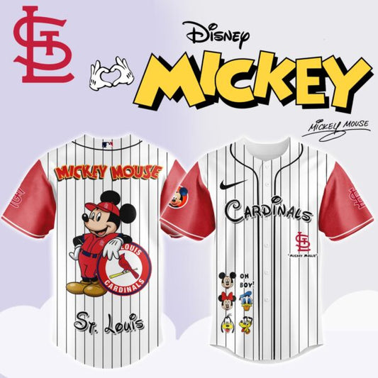 St.Louis Cardinals x Mickey Mouse Game Night Special Edition Jersey
