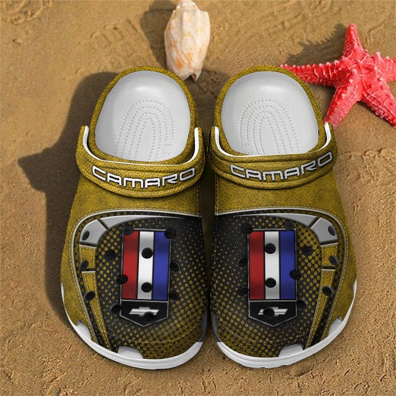 Chevrolet Camaro Multicolor Crocs Crocband Clogs Shoes Comfortable For Men Women