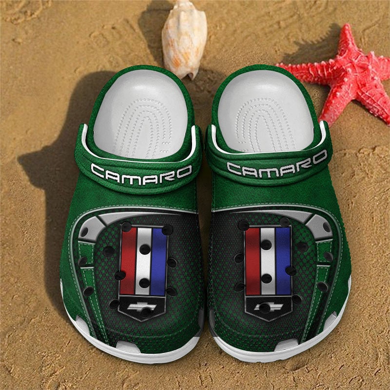 Chevrolet Camaro Multicolor Crocs Crocband Clogs Shoes Comfortable For Men Women