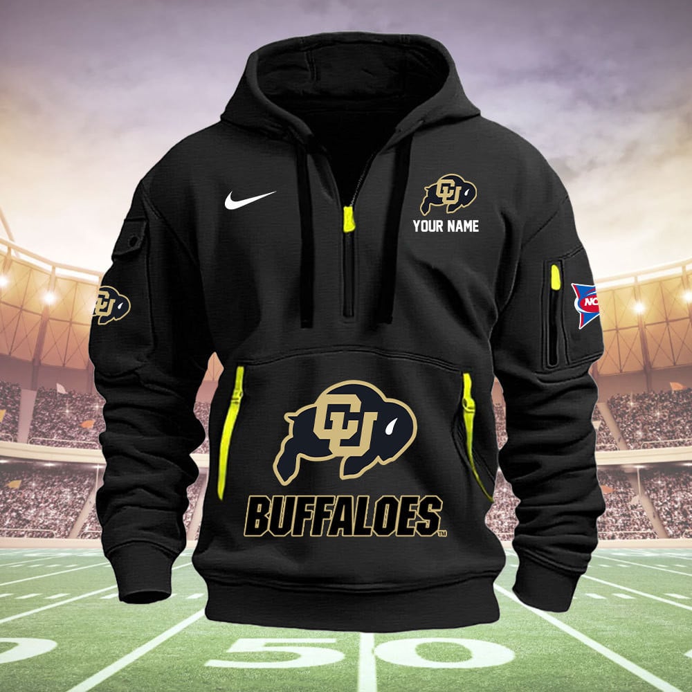 Colorado Buffaloes  Quarter Zip Hoodie
