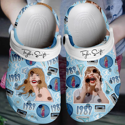 Taylor Swift Crocs Crocband Clogs Shoes Comfortable For Men Women