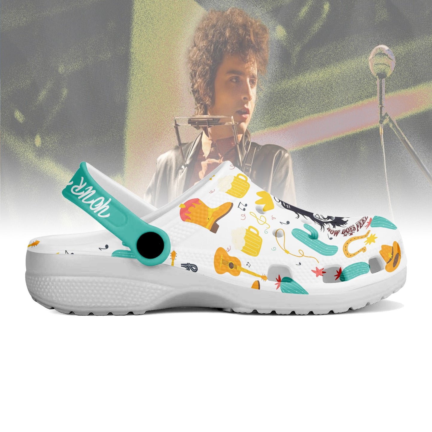 Bob Dylan Crocs Crocband Clogs Shoes Comfortable For Men Women
