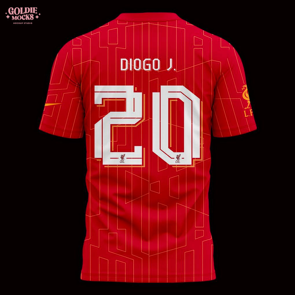 Diogo Jota Forever Bleeding In My Memories T-Shirt