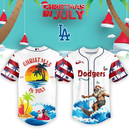 Christmas July Santa 2025 Jersey Editions Limited 2025