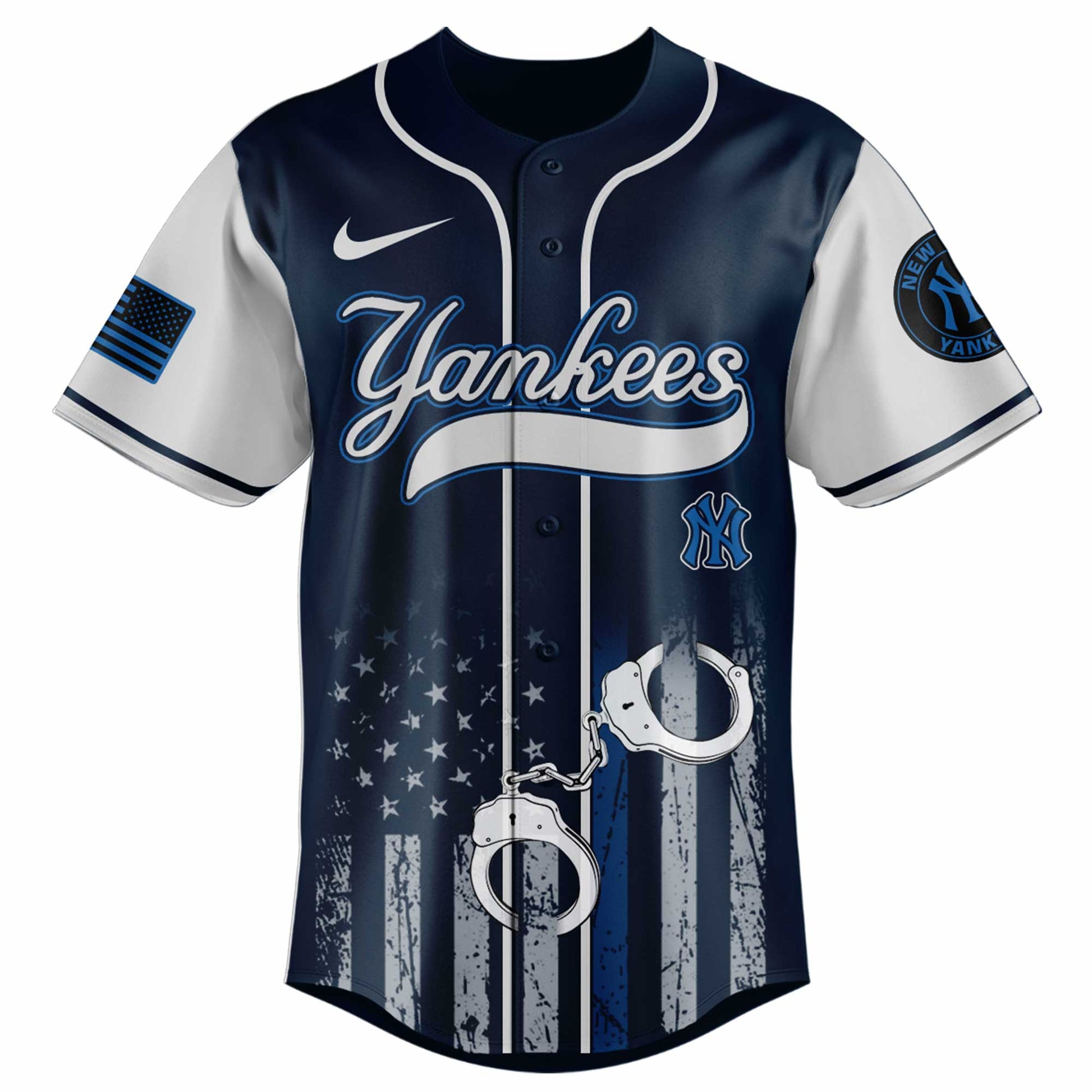 .   New York Yankees MLB x Law Enforcement Appreciation Day Jersey Limited