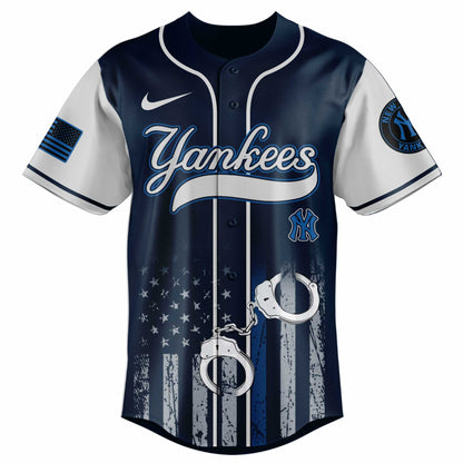 .   New York Yankees MLB x Law Enforcement Appreciation Day Jersey Limited