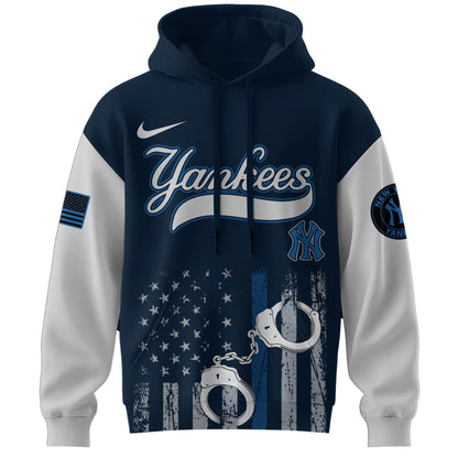 .   New York Yankees MLB x Law Enforcement Appreciation Day Hoodie Limited