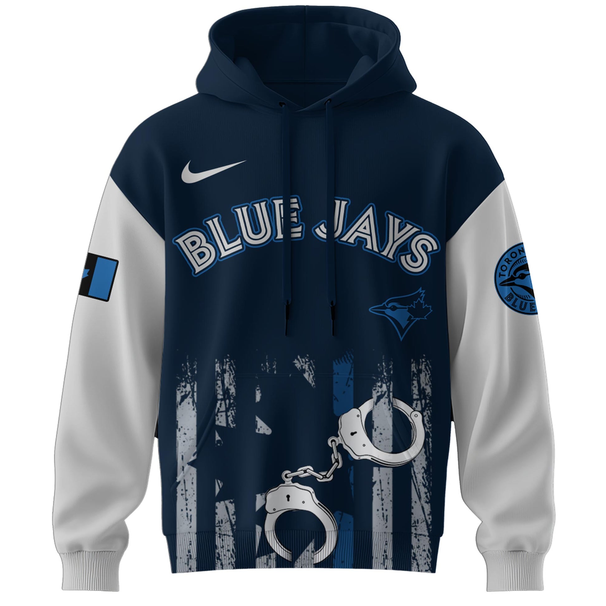 .    Toronto Blue Jays MLB x Law Enforcement Appreciation Day Hoodie Limited