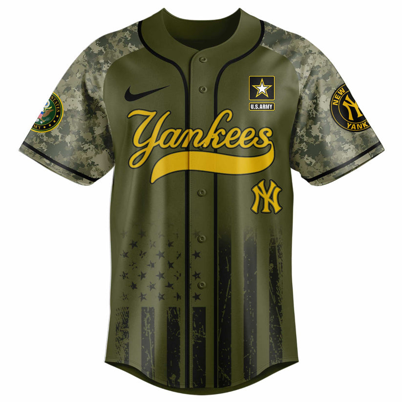 New York Yankees x 250 U.S. ARMY Jersey