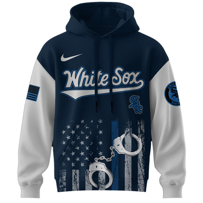 . Chicago White Sox MLB x Law Enforcement Appreciation Day Hoodie Limited