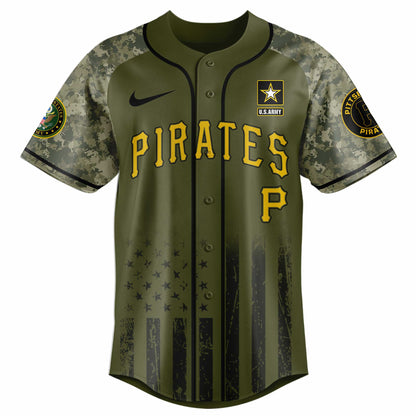 Pittsburgh Pirates x 250 U.S. ARMY Jersey 03